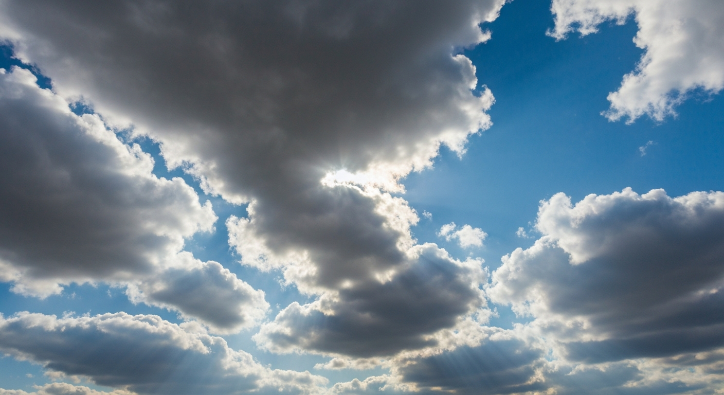 Clouds but High UV Risk Today in Salina