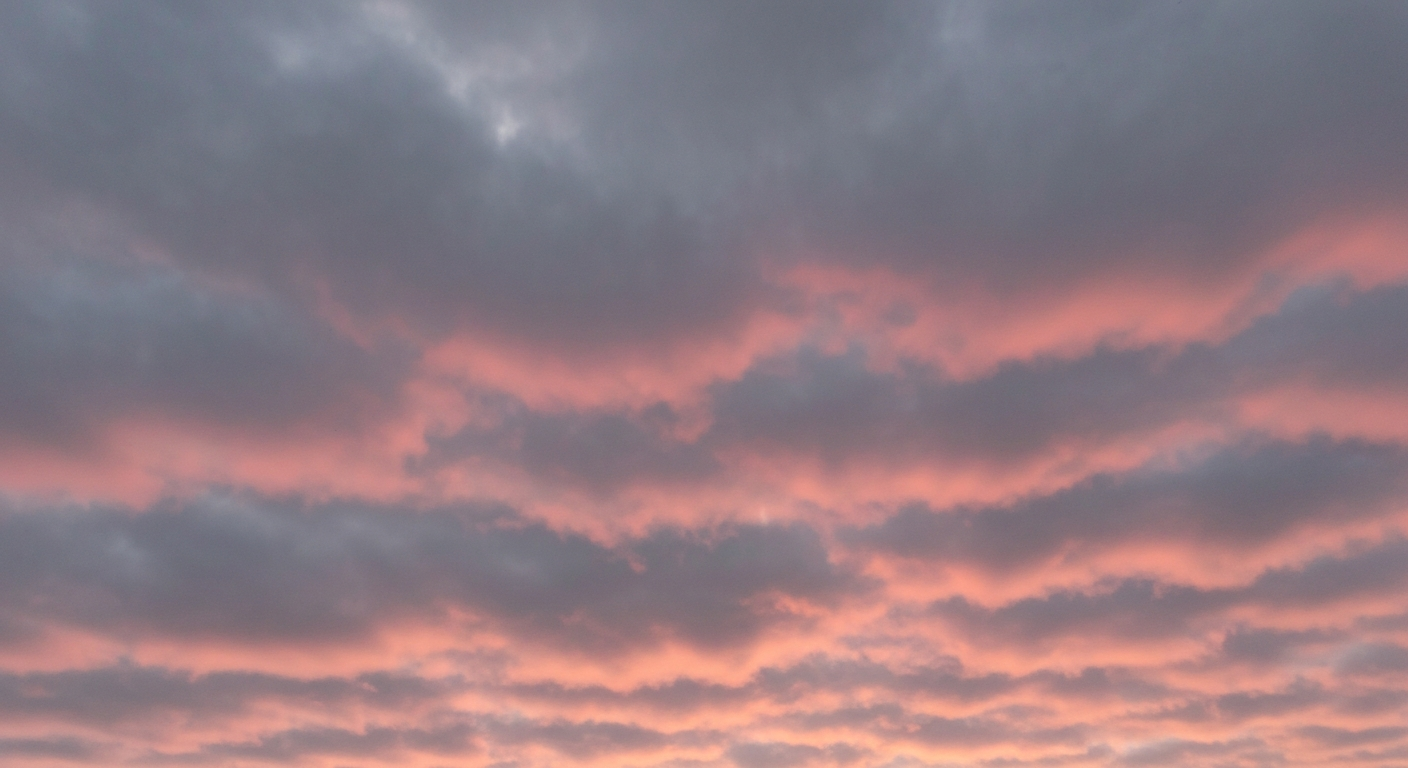 Breezy Cloud Cover Over Salina Today
