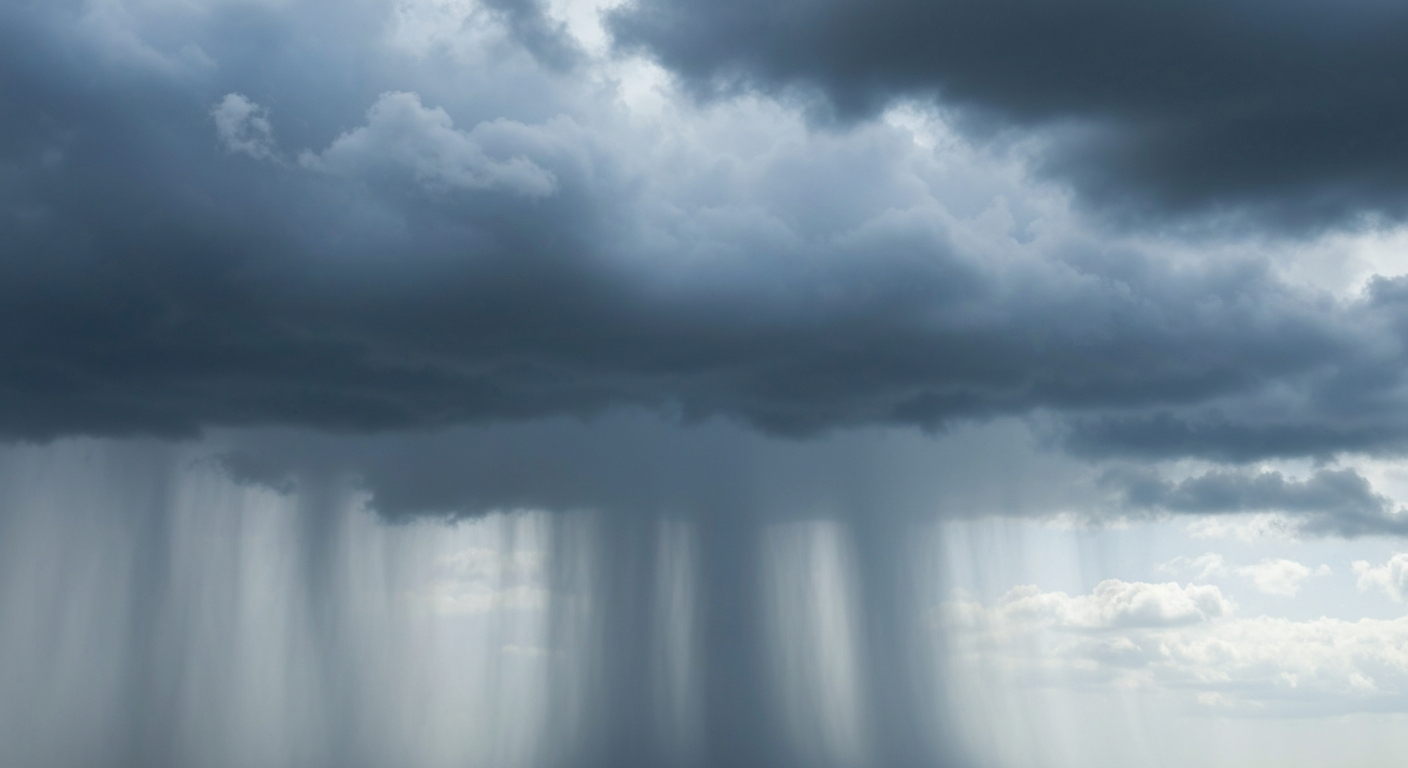 Heavy Rain Moving Through Lee's Summit